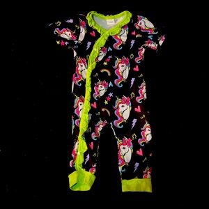 Cute unicorn player and sleeper